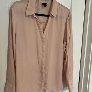 Worthington Light Pink Button Down Shirt